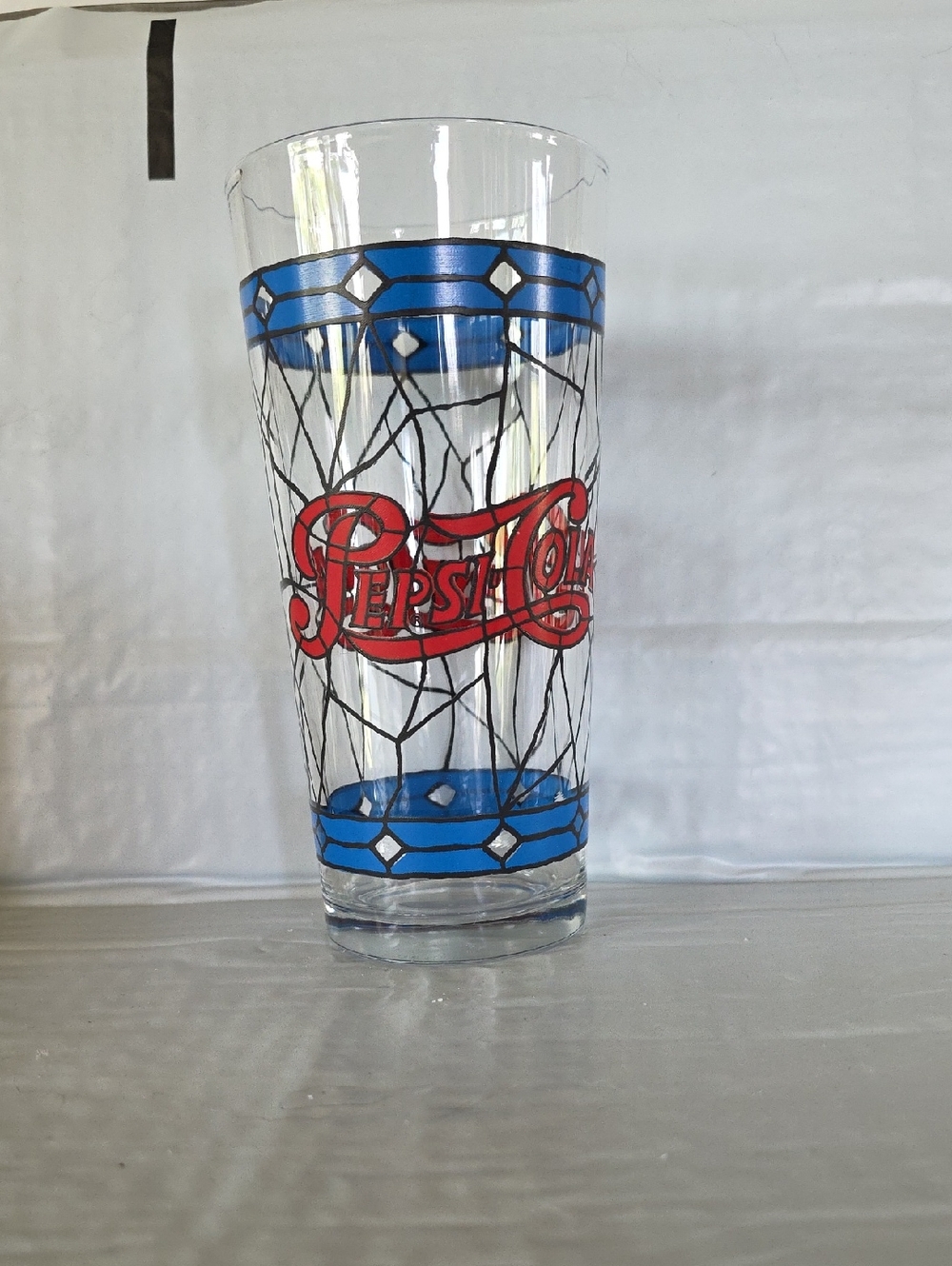 Tiffany Pepsi-Cola Glass Vintage 70's - Picture 5 of 5